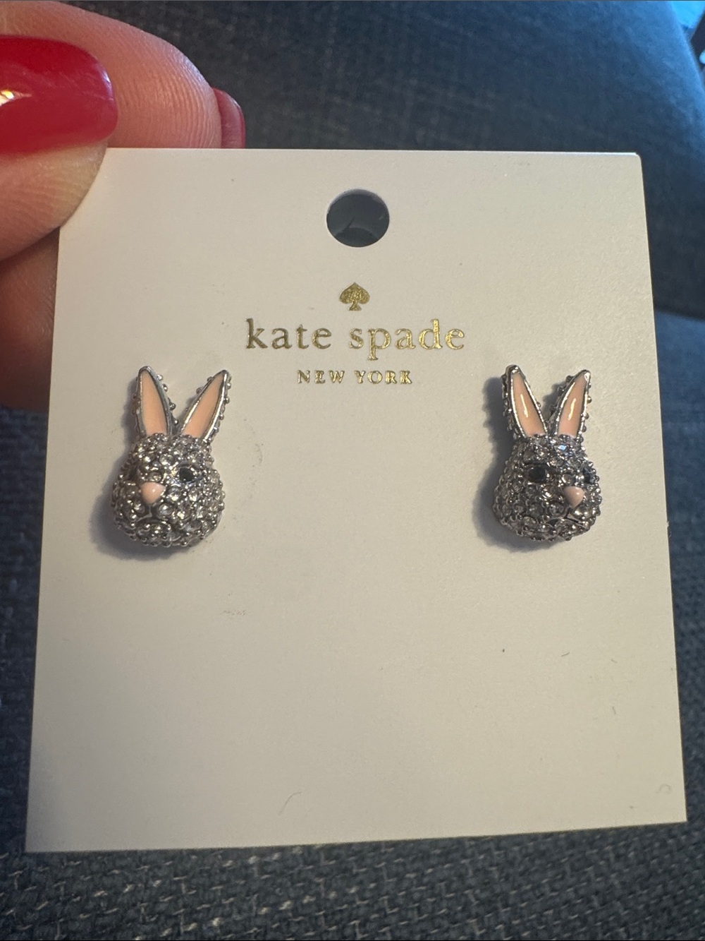 Kate Spade Bunny earrings